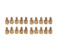 Ujjdwiurgh 20 espaciadores hexagonales de latón M3 x 5 + 4 mm para placa base PCB