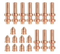 Ujjdwiurgh 20 piezas de electrodo 256026 punta 249929 para -Spectrum 875 Auto-Line Cutter Torch Consumibles Cutter Tips