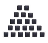 Ujjdwiurgh 20 protectores de goma para freidora de aire, fundas protectoras antiarañazos para freidora de aire, parrilla, sartén, cocina