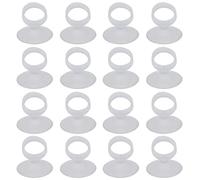 Ujjdwiurgh 20 soportes para plantas de aire, soporte para macetas Tillandsia, colgador de plantas de aire con ventosa para colgar (plantas no incluidas)