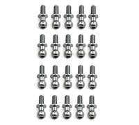 Ujjdwiurgh 20 tornillos de cabeza de bola hexagonal M3 de metal para TT-01 TT-02 D4 D5 1/10 RC Drift piezas de repuesto universales, 3