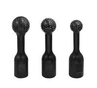 Ujjdwiurgh 3 cabezales de amoladora angular para amoladora angular de 1/2 gubia, cabezal de molienda esférico para grabado de tallado