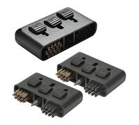 Ujjdwiurgh 3 cepillos para palos de golf, limpiador de ranuras de palos de golf, cepillo de limpieza de pelotas de putter, limpiador de zapatos para golfistas