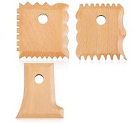 Ujjdwiurgh 3 piezas de herramientas moldeadoras de pies de cerámica, herramientas de recorte de cerámica para tallar arcilla