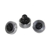 Ujjdwiurgh 3 piezas de trinquete de acero entero reversible mango de trinquete 1/10.2 cm 3/20.3 cm 1/5.1 cm Drive