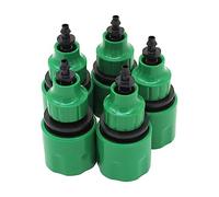 Ujjdwiurgh 30 adaptadores de acoplamiento rápido con conector de púas de 1/2 cinta de goteo para riego de jardín, piezas de repuesto