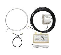 Ujjdwiurgh -30+ Antena de Cuadro, Antena Receptora de 0,5-30 MHz para Radio de Media Corta HA SDR, Azotea, BalcóN