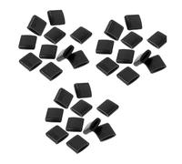 Ujjdwiurgh 30 protectores de esquinas cuadradas para freidora de aire, gel de sílice, protector de esquinas, bandeja para hornear, herramienta de cocina