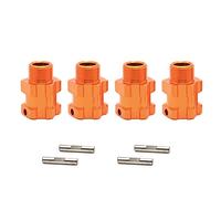 Ujjdwiurgh 4 adaptadores de rueda hexagonal de 17 mm 8625 para -07 DBX07 1/7 RC accesorios de piezas de actualización de coche