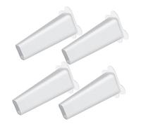 Ujjdwiurgh 4 piezas de exclusión reutilizables para murciélagos en forma de cono unidireccional para eliminar el control de la casa al aire libre para murciélagos que hacen que tu estructura vuelva a