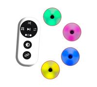 Ujjdwiurgh 4 Piezas de Luces de Entrenamiento de Reacción para la Agilidad, Equipo de Respuesta, Suministros Portátiles de Entrenamiento de Agilidad para Baloncesto y Fútbol