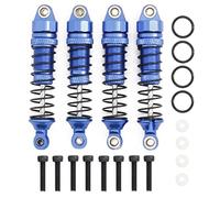 Ujjdwiurgh 4 piezas de metal delantero y trasero para LaTrax Teton Desert Prerunner 1/18 RC Truck Car Upgrade,B