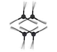 Ujjdwiurgh 4 piezas de repuesto para robot aspirador Mi 1C, cepillo lateral de repuesto, cepillo lateral negro