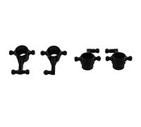 Ujjdwiurgh 4 piezas K989-33 K989-34 Copa de dirección delantera y trasera para K969 K979 K989 K999 P929 P939 1/28 piezas de repuesto de coche RC