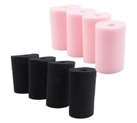 Ujjdwiurgh 4 tamaños, 8 piezas de vasos de espuma para vasos de PVC de 1/2 pulgada para todos los vasos de 10 a 40 onzas