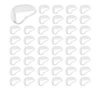 Ujjdwiurgh 50 protectores de esquina para muebles, anticolisión, para mantener a los niños seguros, bordes adhesivos de mesa, suministros de protección de esquina