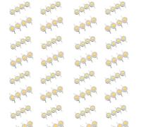 Ujjdwiurgh 500 Emisores de Cuentas LED de Alta Potencia, 2, 3 W, CáLido, 100-110