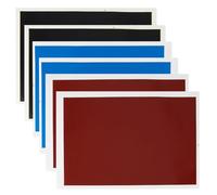 Ujjdwiurgh 6 piezas de papel de atenuación láser, papel de marcado de grabado Coloful de 10.6 x 15 pulgadas, papel de marcado láser para cerámica, vidrio y metal