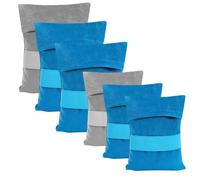 Ujjdwiurgh 6 Piezas Removedor de para Playa, Bolsa de Eliminación de, Manopla para Limpiar Limpiador de de Playa, Bolsas de Polvo Removedor de de Playa