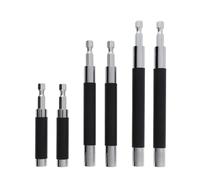 Ujjdwiurgh 6 soportes para brocas de 3.1/4.7/5.5 pies, soporte magnético para brocas de 1/4 pies, adaptador de barra guía de broca hexagonal