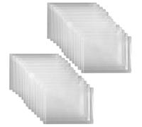 Ujjdwiurgh 60 bolsillos de almacenamiento reutilizables para sellos y troqueles, bolsas de plástico transparente