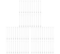 Ujjdwiurgh 60 Broches de, Alfileres de Seguridad, Alfiler de Corbata, Alfiler de Solapa, Alfiler de Sombrero para Hacer BisuteríA DIY