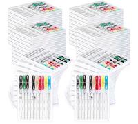 Ujjdwiurgh 60 Cajas Kit de Costura de FijacióN RáPida Kit de Agujas Preenhebradas Kit Personal de Hilo y Aguja Kit de ReparacióN Kit de Viaje de Costura