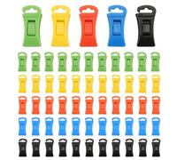 Ujjdwiurgh 60 clips para calcetines para lavadora y secadora, clips para calcetines con ganchos, soporte para calcetines, lavadora, directamente en el cajón, fácil de instalar, fácil de usar