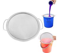 Ujjdwiurgh 60 Mesh 304 - Colador de pintura de malla fina de acero inoxidable, para cubo de pintura de 5 galones