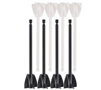 Ujjdwiurgh 8PCS Accesorio de Taladro Mezclador de Pintura para Accesorio de Taladro para Hormigoneras Reutilizable, VáStago Hexagonal de 1/4