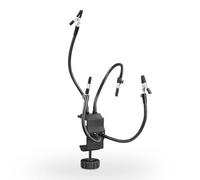 Ujjdwiurgh Abrazadera de escritorio para estación de soldadura, herramienta de tercera mano para ayudar a soldar a las manos PCB cocodrilo clip multi soldadura manos de ayuda herramienta de tercera