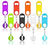 Ujjdwiurgh Abridor de cerveza plano profesional, diseño retráctil para cocina, restaurante y uso doméstico