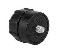 Ujjdwiurgh Adaptador de cabeza esférica para cámara de acción, convertidor de cabeza esférica de tornillo de 1/4 a adaptador de junta de interfaz de cabeza de bola de 17 mm