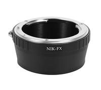 Ujjdwiurgh Adaptador de lente negro para lente F AI a cámara de montaje X, compatible con X-E1 DC287