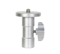 Ujjdwiurgh Adaptador de soporte de luz de fotografía de rosca de 3/8 pulgadas para accesorio de montaje de cabezal esférico de cámara