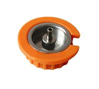 Ujjdwiurgh Adaptador de tanque de gas para camping, interfaz de casete, adaptador de tanque de gas roscado, adaptador de casete de rosca a convertidor de bayoneta