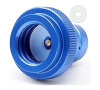Ujjdwiurgh Adaptador rápido de CO2, piezas de repuesto azul mejorado para máquina de agua de soda, compatible con DUO/Terra/Art, para conector universal de cilindro de CO2