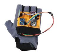 Ujjdwiurgh Adecuado para la ProgramacióN Kit de Guantes Guantes Deportivos Guantes Inteligentes Control de Gestos Kit de Control de Guantes InaláMbricos Bluetooth
