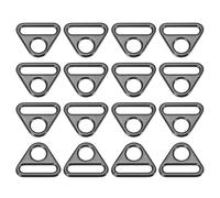 Ujjdwiurgh Ajustador de hebilla triangular, ajuste de anillo en D triangular con abrazadera giratoria de varilla para cincha, correa de mochila escolar, fácil de instalar, fácil de usar A