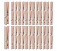 Ujjdwiurgh Alfileres de ropa resistentes para exteriores con resorte, pinzas de madera para manualidades y colgar ropa en tendedero