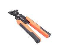 Ujjdwiurgh Alicates multifuncionales para pelar cables para electricista, cortar cables, prensar la piel, bobinar alambre especial