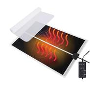 Ujjdwiurgh Almohadilla TéRmica de Resina, Curado MáS RáPido, Apagado AutomáTico, Almohadilla TéRmica Liviana con Temporizador y Almohadilla de Silicona Flexible, Enchufe de la UE