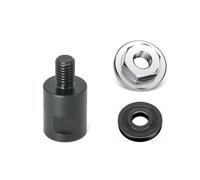 Ujjdwiurgh Amoladora angular M14 a M10, adaptador convertidor de rosca, adaptador de interfaz, conector de tornillo, tuercas de varilla de conexión, ranura fácil de instalar