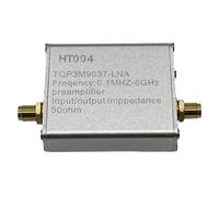 Ujjdwiurgh Amplificador de Bajo Ruido de Banda HT004 100K-6Ghz, Preamplificador de Potencia de Alta Ganancia de 20dB, Módulo LNA para y SDR
