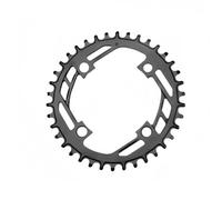 Ujjdwiurgh Anillo de cadena BCD104 de acero estrecho y ancho para bicicleta de montaña, piñón, placa de piñón, piezas de manivela 38T