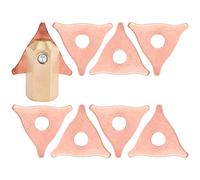 Ujjdwiurgh Arandela de triple gancho, extractor de abolladuras de 3 puntos, sistema de tracción de abolladuras, soldadores de pernos, soldadura por puntos, kit de almohadillas de triple esquina