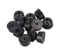 Ujjdwiurgh Arandelas de goma cónicas antideslizantes para muebles, 22 mm x 10 mm, 12 unidades