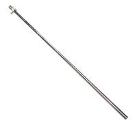 Ujjdwiurgh Asta de bandera para exteriores, antibobinado, giratorio, de metal, desmontable, para jardín