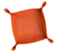 Ujjdwiurgh Bandeja de almacenamiento de accesorios de joyería, bandeja de almacenamiento para collares y pulseras, hueco de lujo para joyas y accesorios, llavero y organizador de pulseras A