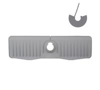 Ujjdwiurgh Bandeja Recogegotas Silicona para Grifo, Protector Salpicaduras para Grifo, Tapete Drenaje Silicona, Tapete para Cocina, Tapete de Secado de Silicona